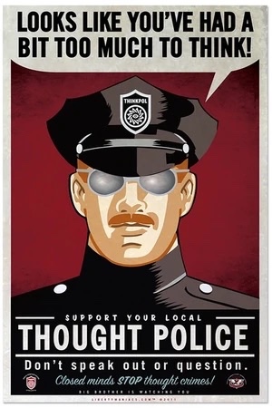 Looks like you’ve had a bit too much to think!